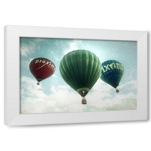 Full Colour White Modern Wood Framed Art Print by Huybrighs, Marc