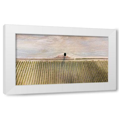 Il Re E Il Suo Esercito White Modern Wood Framed Art Print by Lavezzo, Luca