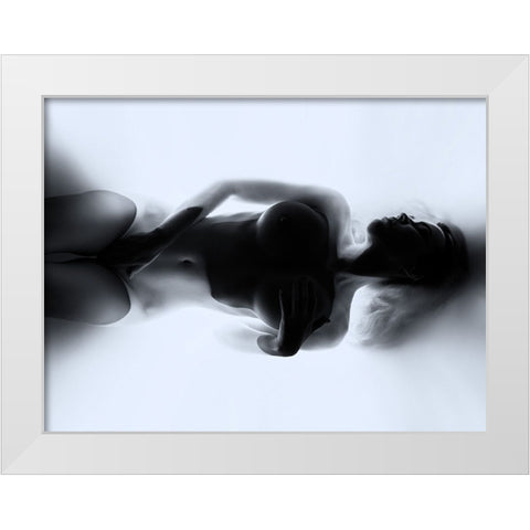 Prime White Modern Wood Framed Art Print by Borovskikh, Denis