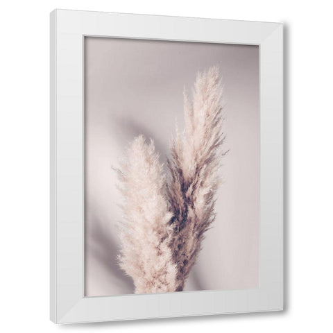 Pampas Grass White Modern Wood Framed Art Print by 1x Studio III