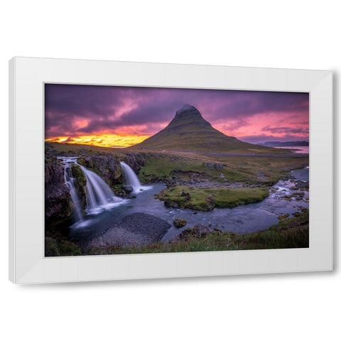 Icelandic Classic White Modern Wood Framed Art Print by Isermann, Oliver