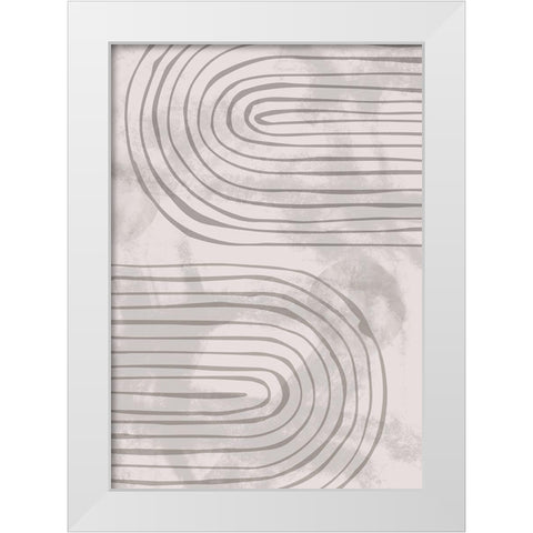 Arch_bend_003 White Modern Wood Framed Art Print by 1x Studio II