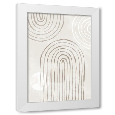 Arch_byhand_008 White Modern Wood Framed Art Print by 1x Studio II