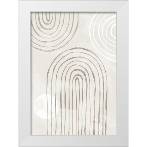 Arch_byhand_008 White Modern Wood Framed Art Print by 1x Studio II