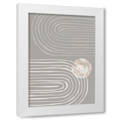 Arch_dark_001-01 White Modern Wood Framed Art Print by 1x Studio II