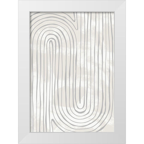 Arch_dubble_005 White Modern Wood Framed Art Print by 1x Studio II
