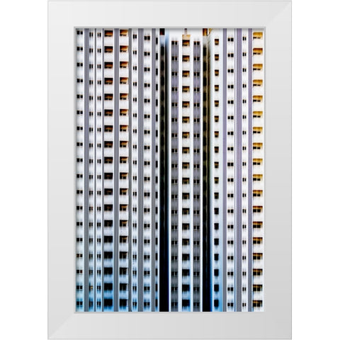 abstract building White Modern Wood Framed Art Print by Mohammad Hossein, Hamid
