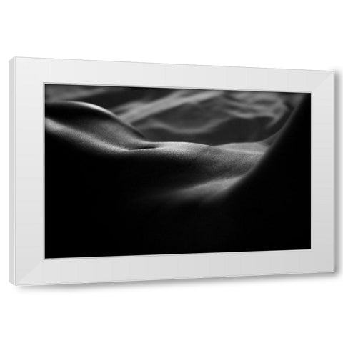 A Rainy Morning White Modern Wood Framed Art Print by Kondo, Masami