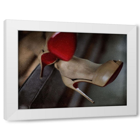 25 HOURS White Modern Wood Framed Art Print by Schottstaedt, Erik