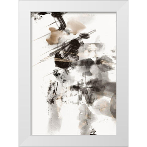 wild_chaos_004 White Modern Wood Framed Art Print by 1x Studio II