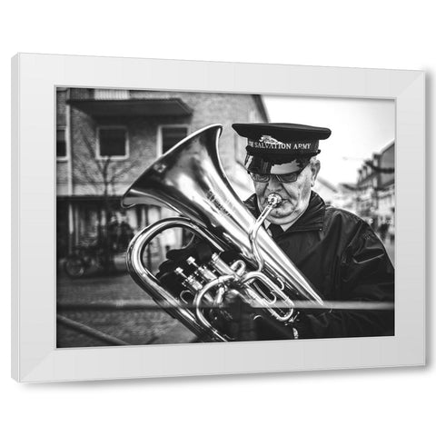 The Salvation Army White Modern Wood Framed Art Print by Ogazzi, Alex