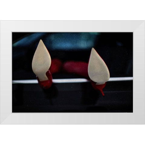 45285 White Modern Wood Framed Art Print by Schottstaedt, Erik