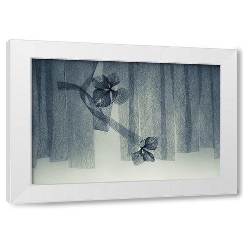 Ephemeral Beauty White Modern Wood Framed Art Print by Kowatari, Shihya