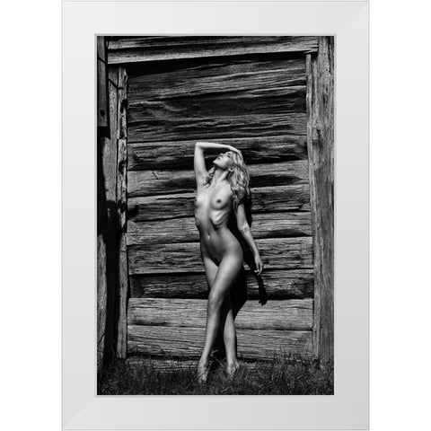 Sylph, Melbourne 2017 White Modern Wood Framed Art Print by Fritz, Ray