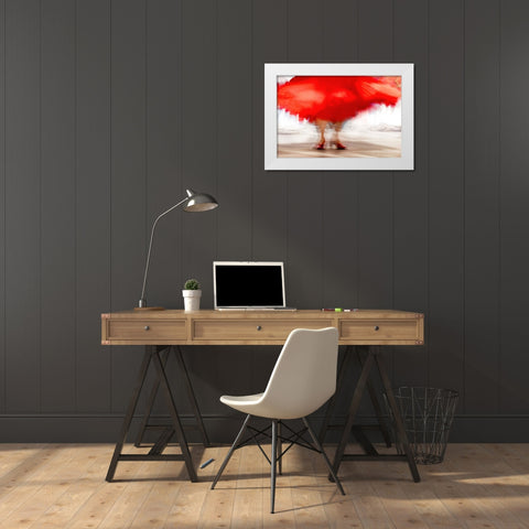 Spanish Emotions White Modern Wood Framed Art Print by Ruckert, Stephan