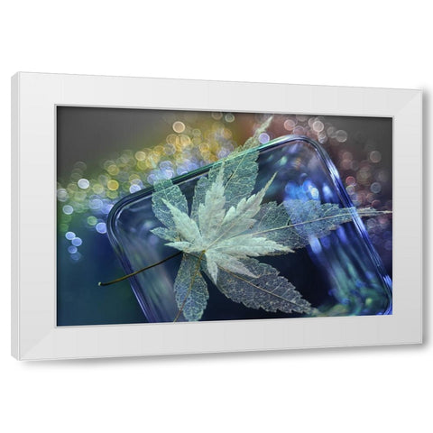 Pieces Of Beautiful Memories White Modern Wood Framed Art Print by Kowatari, Shihya