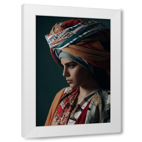 colors White Modern Wood Framed Art Print by Hamidnezhad, Amin