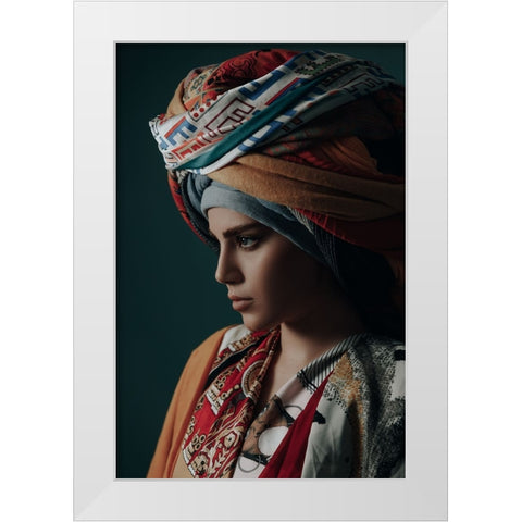 colors White Modern Wood Framed Art Print by Hamidnezhad, Amin