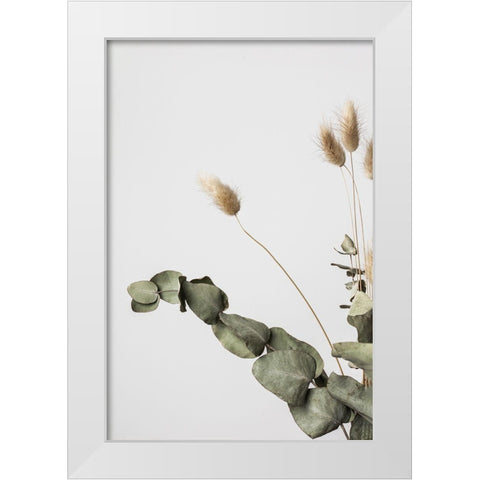 Dried_002 White Modern Wood Framed Art Print by 1x Studio III