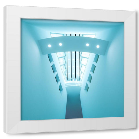 Inside the MMK White Modern Wood Framed Art Print by Cabguy, Kilian