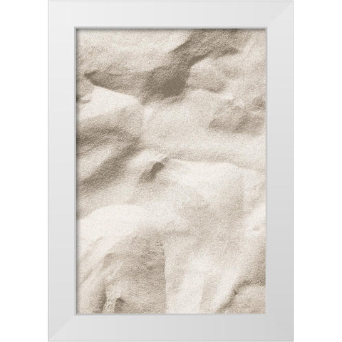 Beach_001 White Modern Wood Framed Art Print by 1x Studio III