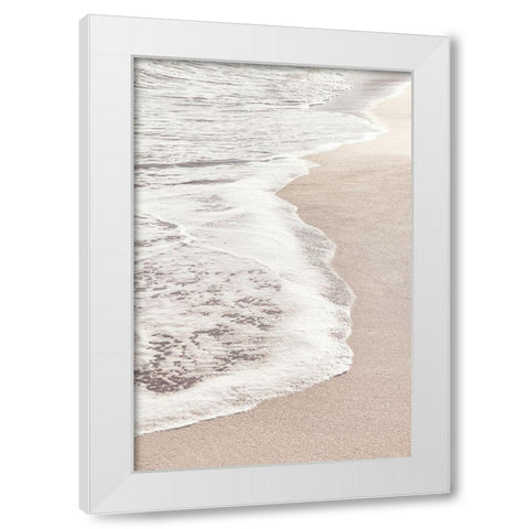 Beach_006 White Modern Wood Framed Art Print by 1x Studio III