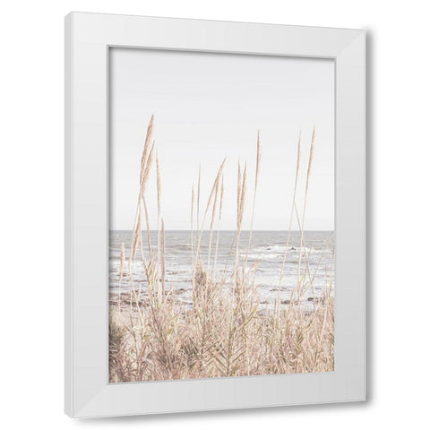 Beach_Vass_001 White Modern Wood Framed Art Print by 1x Studio III