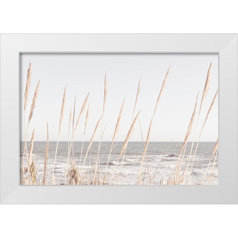Beach_Vass_002 White Modern Wood Framed Art Print by 1x Studio III