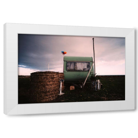 Woodstock 2021 White Modern Wood Framed Art Print by Muolo, Vito