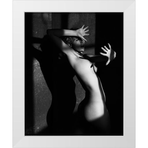 Whitney Iv, Melbourne 2019 White Modern Wood Framed Art Print by Fritz, Ray