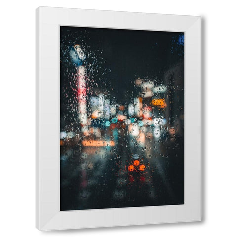 The world through glass White Modern Wood Framed Art Print by Daichi, Murakyami