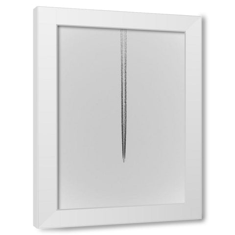 Trails. White Modern Wood Framed Art Print by Gogami Farina, Alessandro