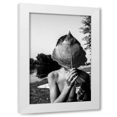 Wild And Free White Modern Wood Framed Art Print by Zarco, Antonio