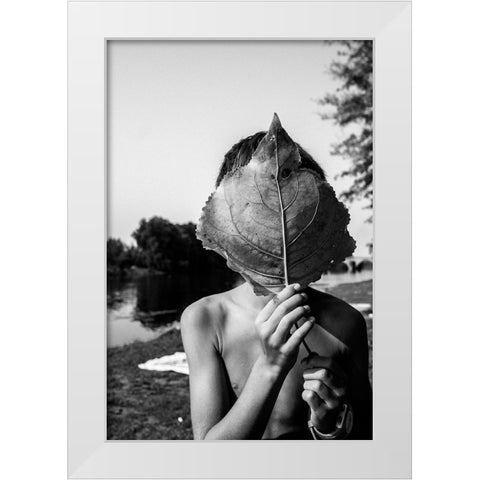 Wild And Free White Modern Wood Framed Art Print by Zarco, Antonio