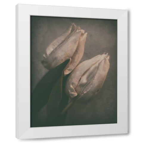 Love at first sight ... White Modern Wood Framed Art Print by Depaepe, Yvette