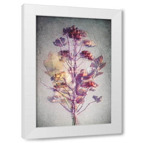 Before Winter White Modern Wood Framed Art Print by Kiral, Cicek