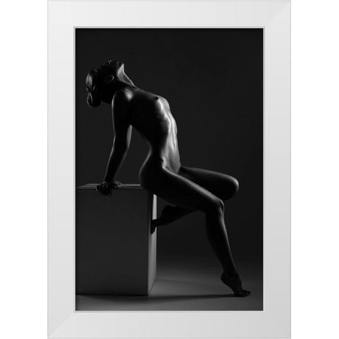 Glare White Modern Wood Framed Art Print by Markachev, Leonid