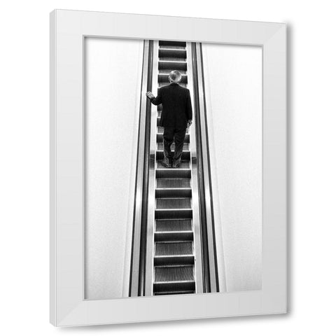 Calm Life White Modern Wood Framed Art Print by Watanabe, Kentaro