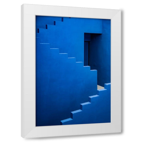 Muralla Roja #11 White Modern Wood Framed Art Print by Wride, Linda
