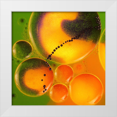 Spring dream White Modern Wood Framed Art Print by Bosogea-Tudor, Ileana