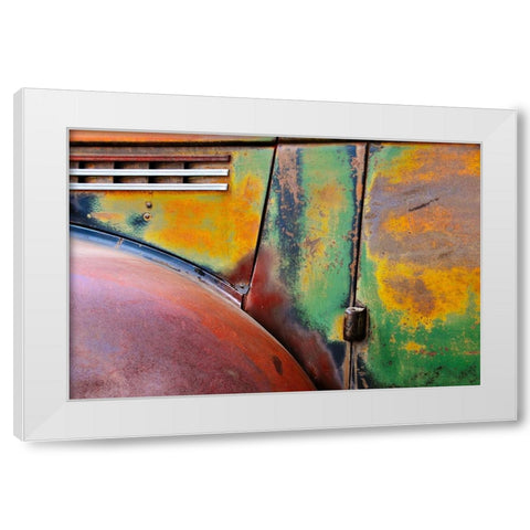 1941 Chevrolet Suburban-#81 White Modern Wood Framed Art Print by Beavis, Andrew