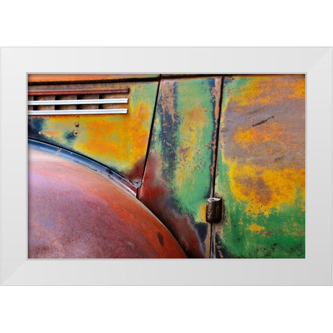 1941 Chevrolet Suburban-#81 White Modern Wood Framed Art Print by Beavis, Andrew