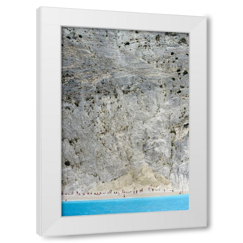 The Nature White Modern Wood Framed Art Print by Berova, Ivelina