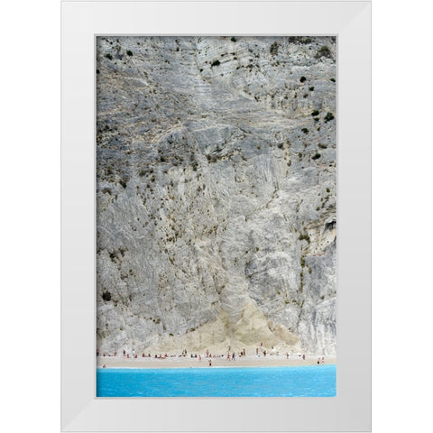 The Nature White Modern Wood Framed Art Print by Berova, Ivelina