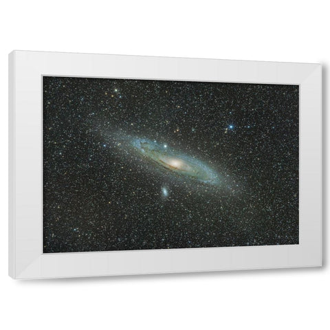 Andromede White Modern Wood Framed Art Print by Artemoff, Pierre