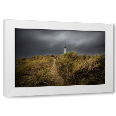 Lyngved White Modern Wood Framed Art Print by Gustafson Pro, Clas