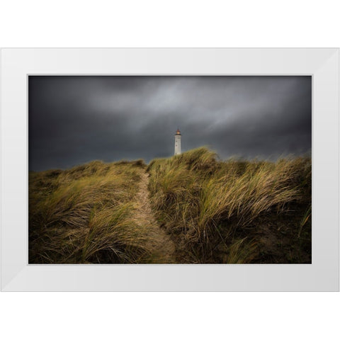 Lyngved White Modern Wood Framed Art Print by Gustafson Pro, Clas