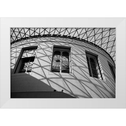 In The Gallery White Modern Wood Framed Art Print by Uhrin, Milan