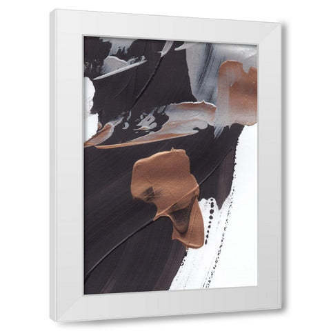 Beautiful Mistake White Modern Wood Framed Art Print by Sawall, Anastasia