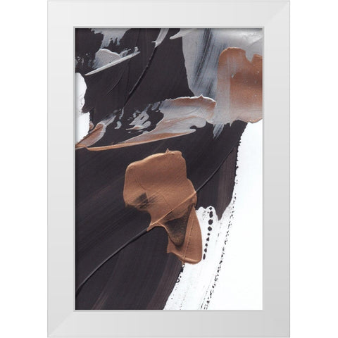 Beautiful Mistake White Modern Wood Framed Art Print by Sawall, Anastasia